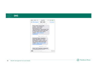 SMS

33

Wealth Management & Social Media

 