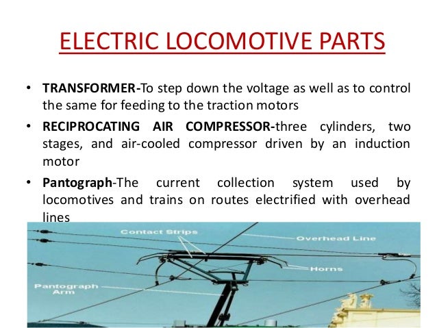 Summer Training at Electrical LOCO shed, Ghaziabad electric locomotive diagram parts 