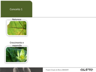 Conceito 1 Natureza Crescimento e  expansão 