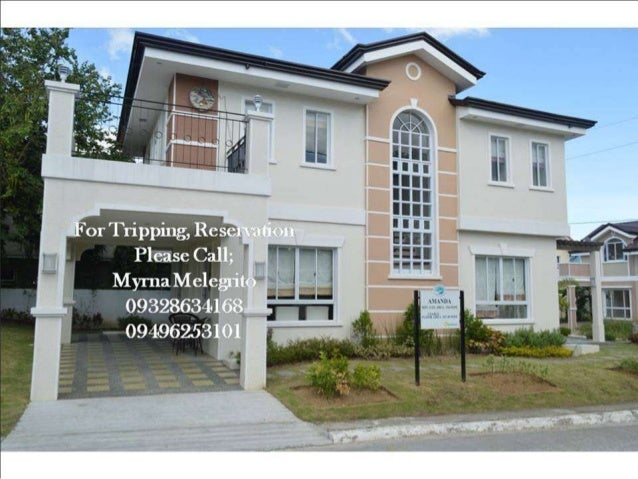 For Sale Amanda Best 2storey House With 2 Car Garage 4 Bedrooms