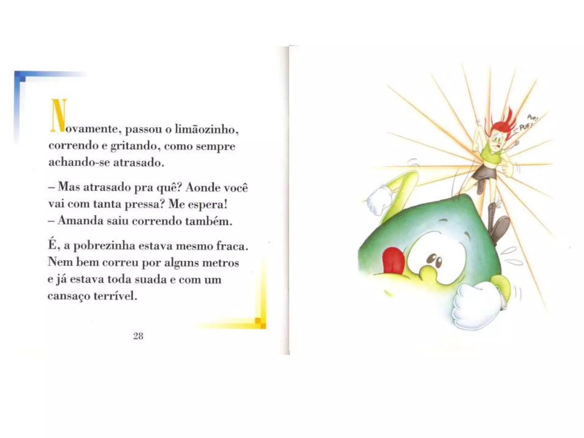 Amanda no pais das vitaminas