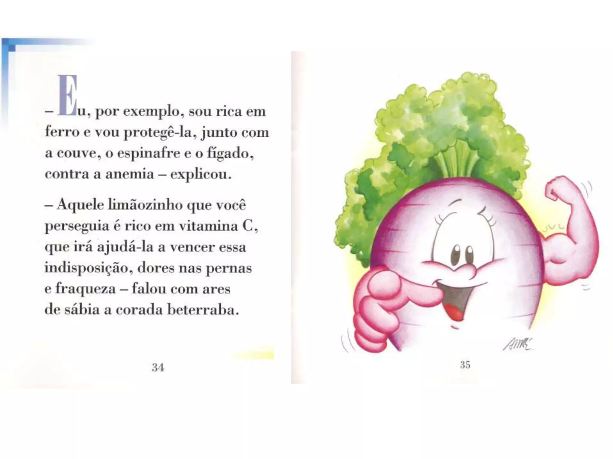 Amanda no pais das vitaminas