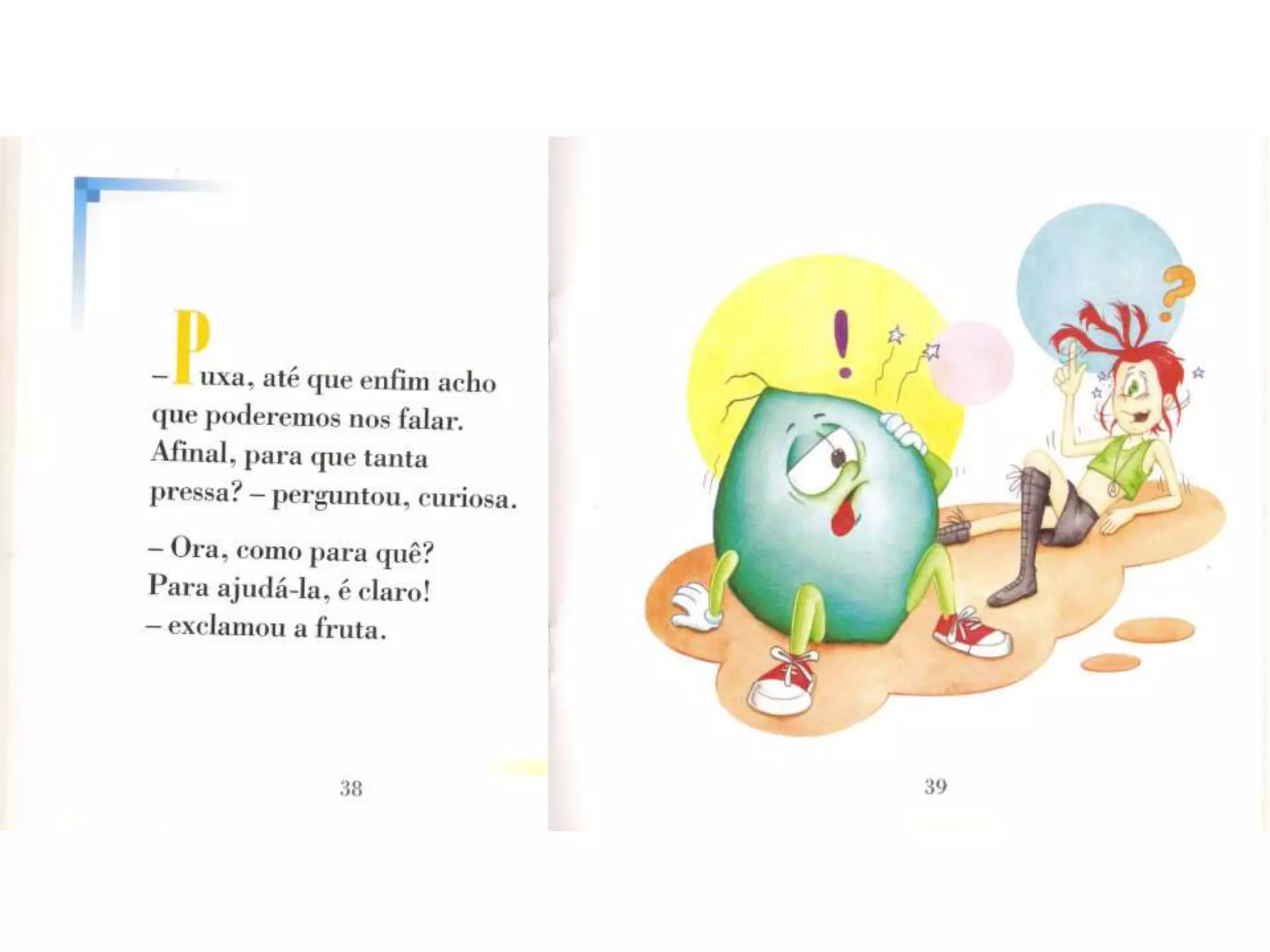 Amanda no pais das vitaminas