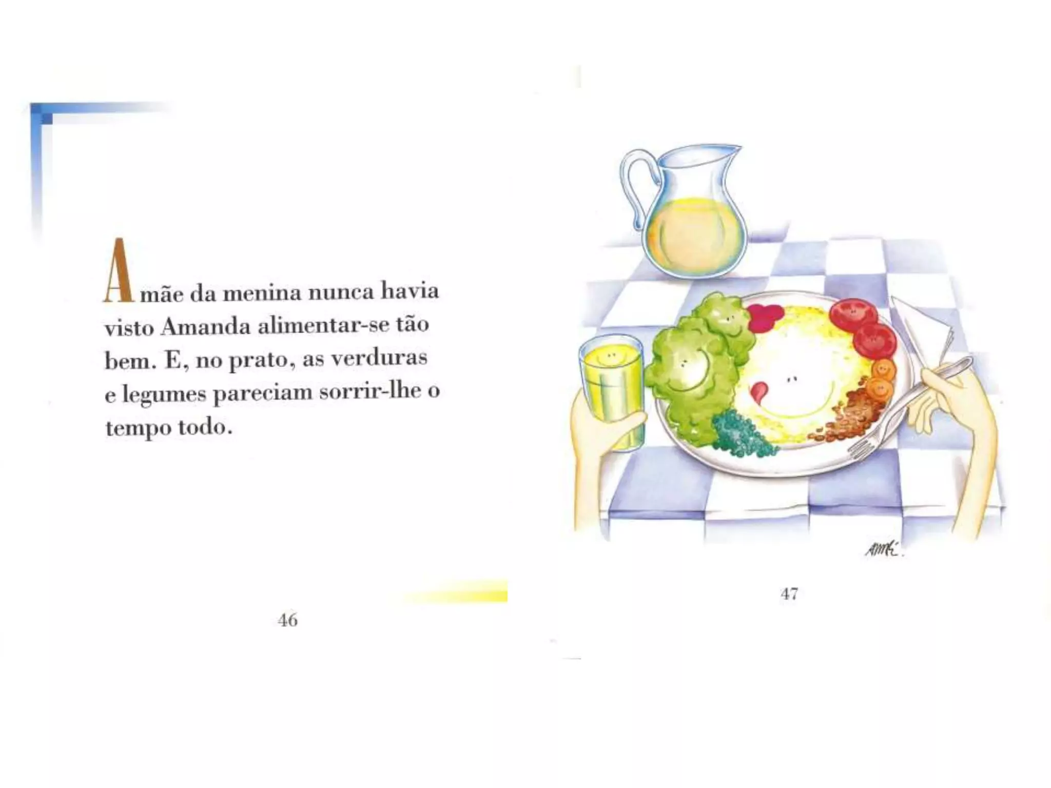 Amanda no pais das vitaminas