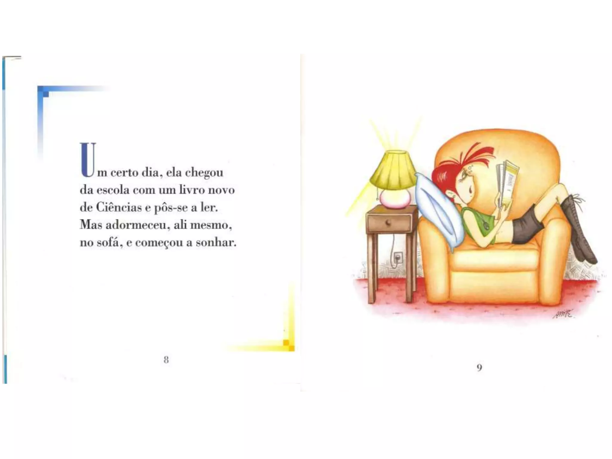 Amanda no pais das vitaminas