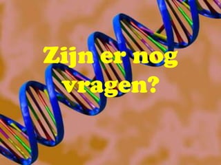 Zijn er nog vragen?