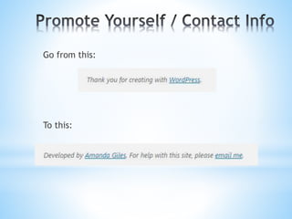 Go from this:
To this:
 