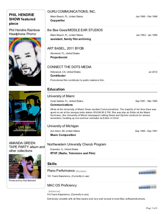 composing a resumes