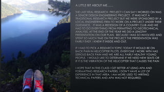 Amanda harris Research Methods Introduction