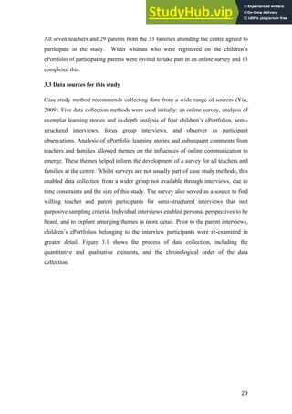 Amanda Higgins Thesis EPortfolios In Early Childhood Education | PDF