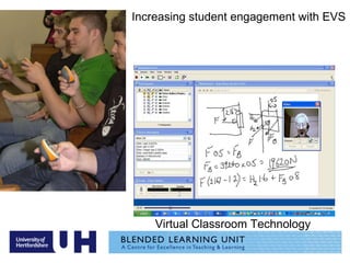 Increasing student engagement with EVS Virtual Classroom Technology 