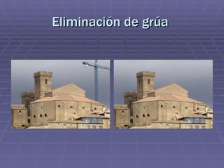 Eliminación de grúa