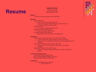 Resume 