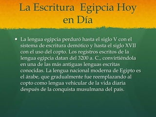 Perduro Medios de Comunicación de la cultura egipcia | PPTX