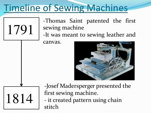 Amandeep Kaur Awesome The Timeline Of The Sewing Machine Amandeep Kaur Awesome The Timeline Of The Sewing Machine