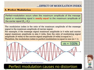 AM and FM modulation.pptx - this presentation shows the fundamentals ...