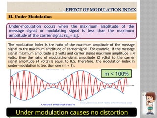 AM and FM modulation.pptx - this presentation shows the fundamentals ...
