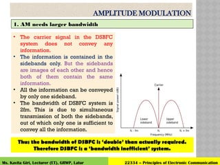 AM and FM modulation.pptx - this presentation shows the fundamentals ...