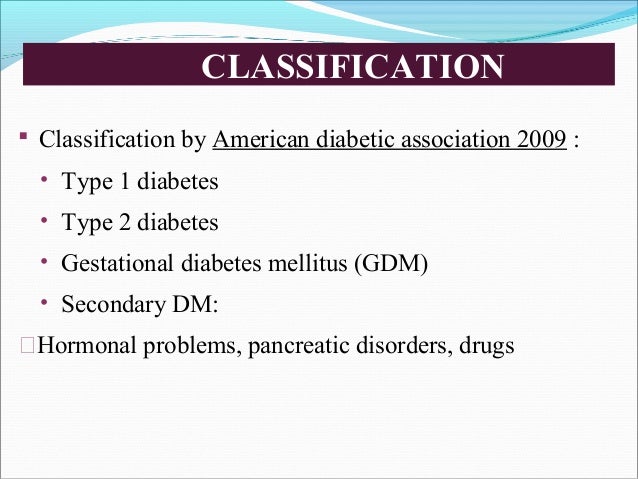 Diabetes Mellitus