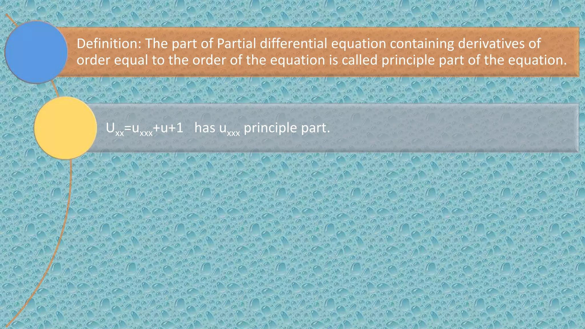 Histroy of partial differential equation | PPTX