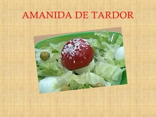 AMANIDA DE TARDOR 
 