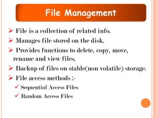 operating system | PPT