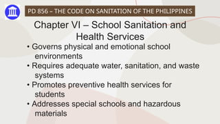 Ra 856 Comprehensive Overview of RA 11223 Universal Health Care Act and PD 856 ...