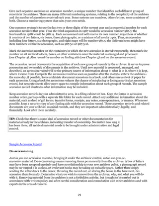 A manual for a small archives | DOC