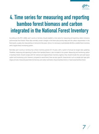 A manual for bamboo forest biomass and carbon assessment 5.24.19