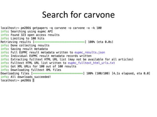Search for carvone
 