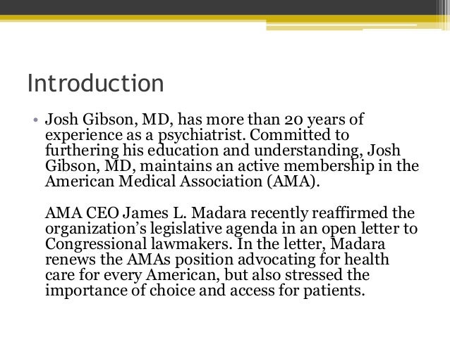josh gibson md