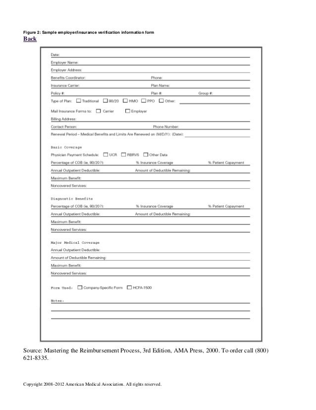 ama prepare that claim taking an active approch to the claims manag ama form