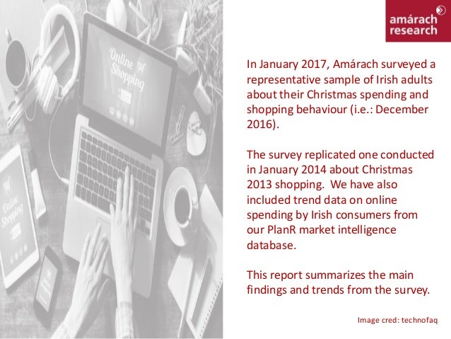 Christmas Online Shopping 2016 Report