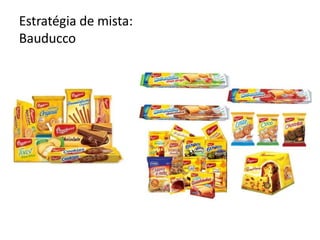 Estratégia de mista:
Bauducco
 