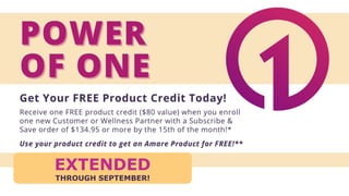 EXTENDED
THROUGH SEPTEMBER!
 