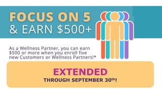 EXTENDED
THROUGH SEPTEMBER 30th!
 