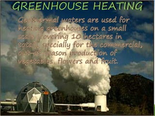 GREENHOUSE HEATING
 