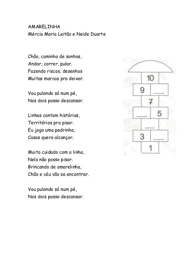 Amarelinha Amarelinha