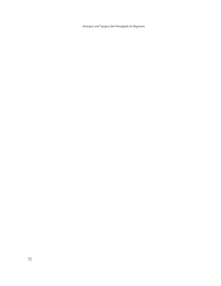 Amarigna and Tigrigna Qal Hieroglyphs for Beginners
72
 