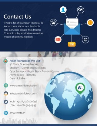 Amar infotech Mobile app development company in India