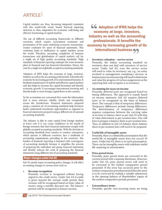 Amarjit Chopra's Article on IND AS