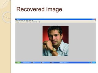 Recovered image
 