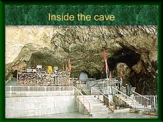 Inside the cave
 