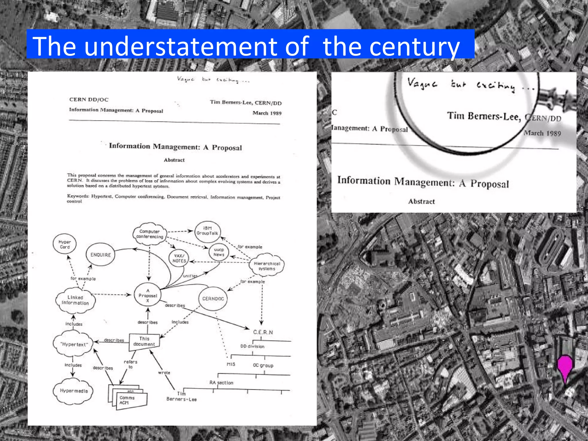 The understatement of  the century 