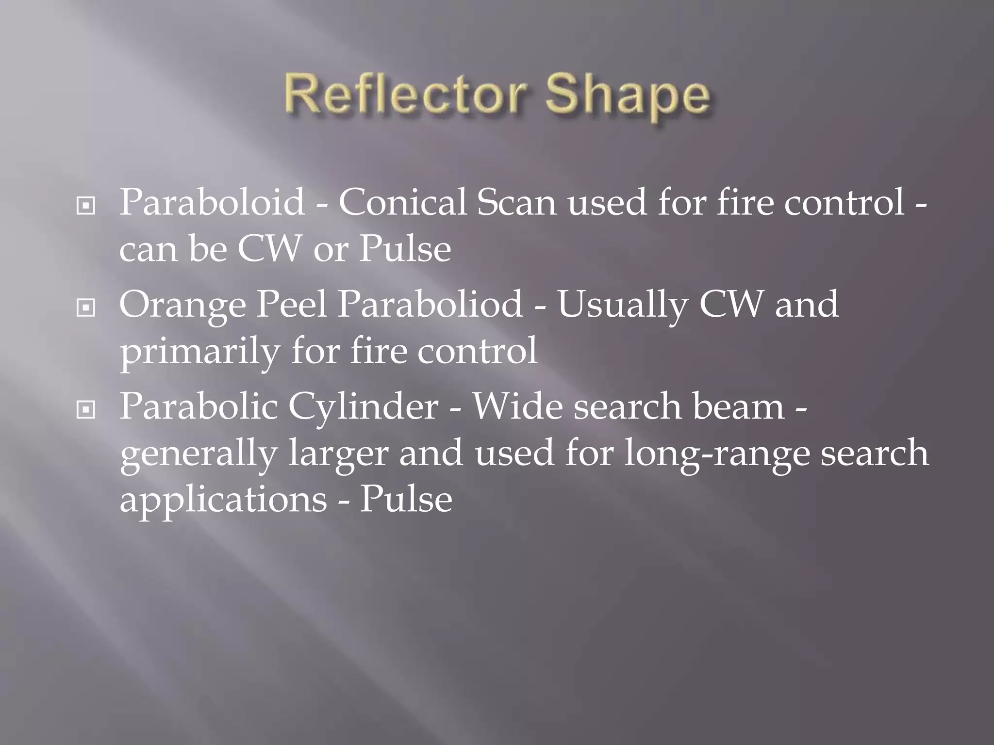 ppt on radar system | PPTX