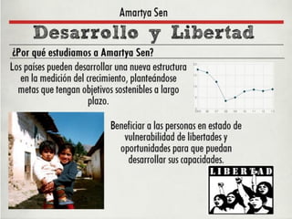 Desarrollo y Libertad según Amartya Sen