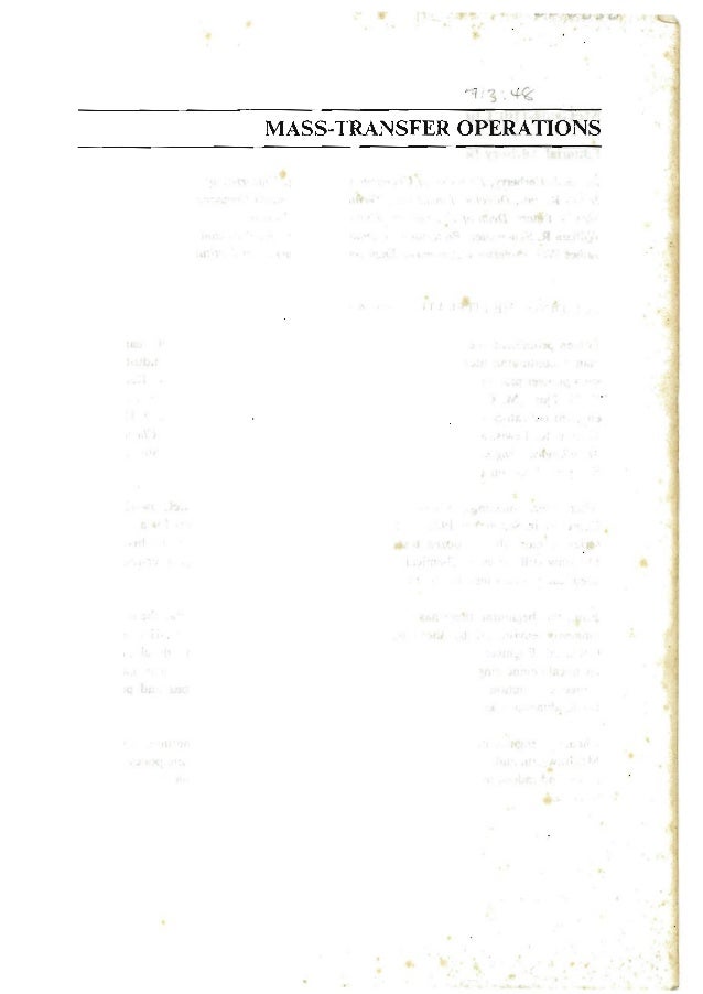 mass transfer operations treybal solution manual mass transfer operations treybal solution manual