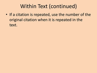 Ama Style Format Powerpoint Example Ama style | PPTX
