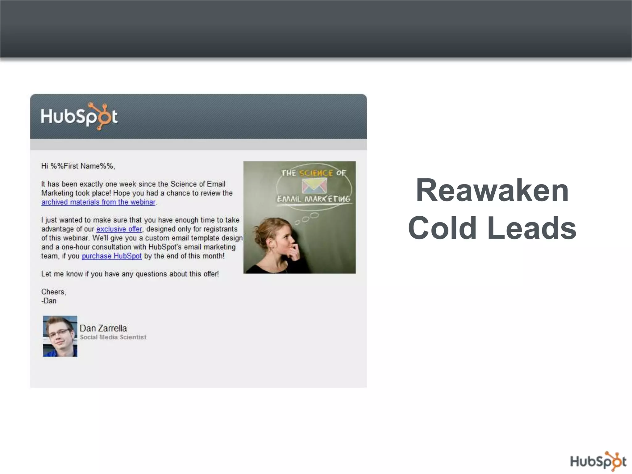 Reawaken
Cold Leads
 