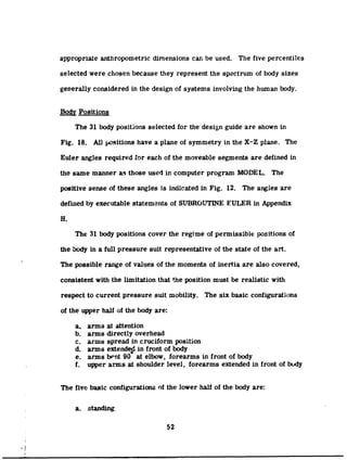 A mathematical model of the human body | PDF